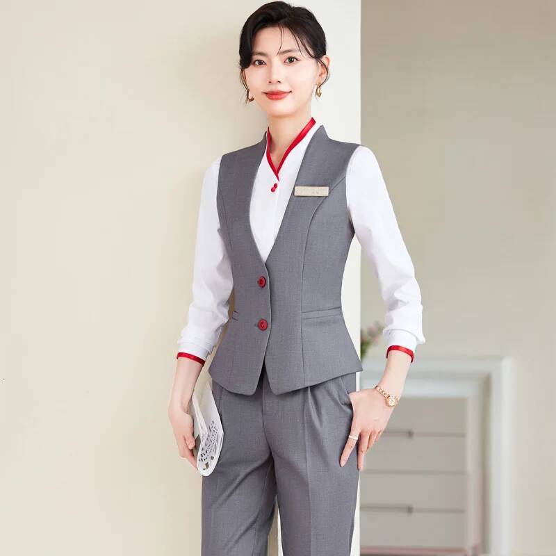 Women Formal Wear Blazers - Formelle Hosenanzüge in Übergröße 5XL, elegante