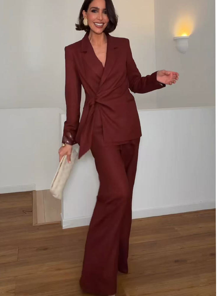 Women Formal Wear Blazers - Modischer Büro-Damenanzug Eleganter Formeller Schlanker Blazer