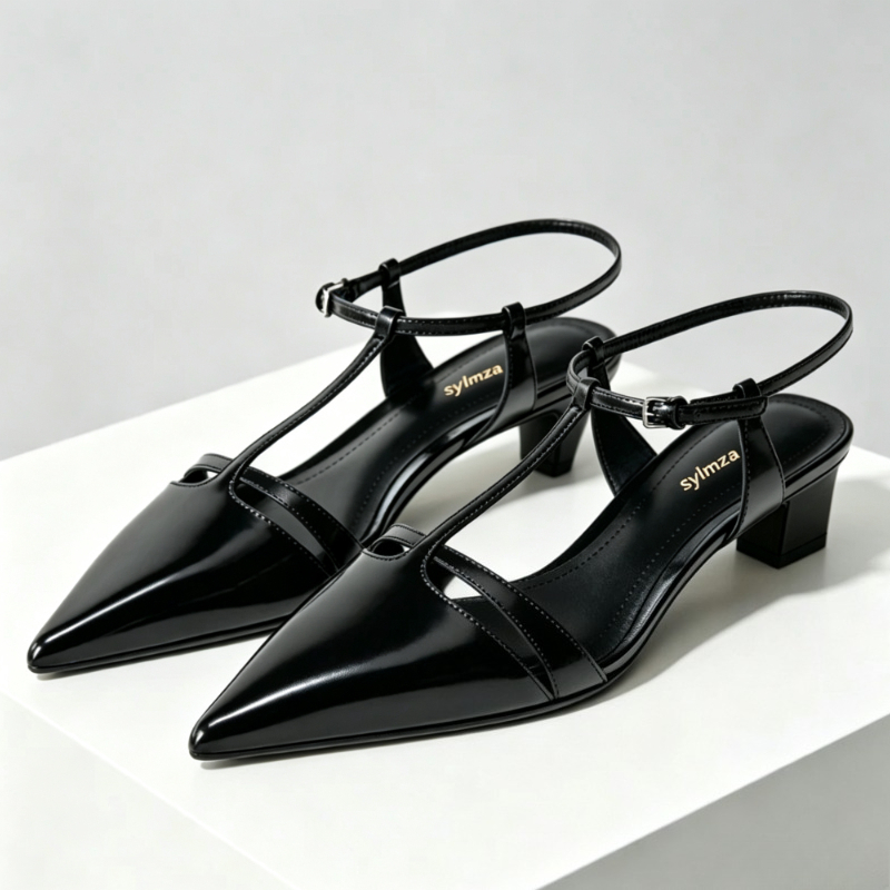 Kitten Heel Women - Lackleder Kitten Heel Damen Pumps Sexy
