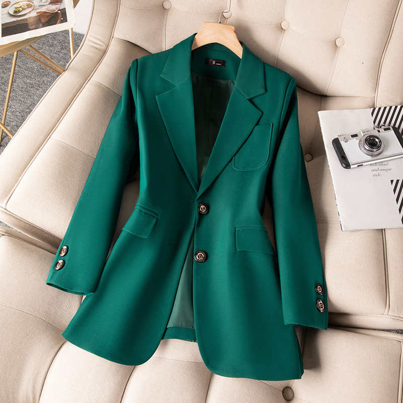 Women Formal Wear Blazers - Blau Schwarz Grün Frauen Formale Blazer