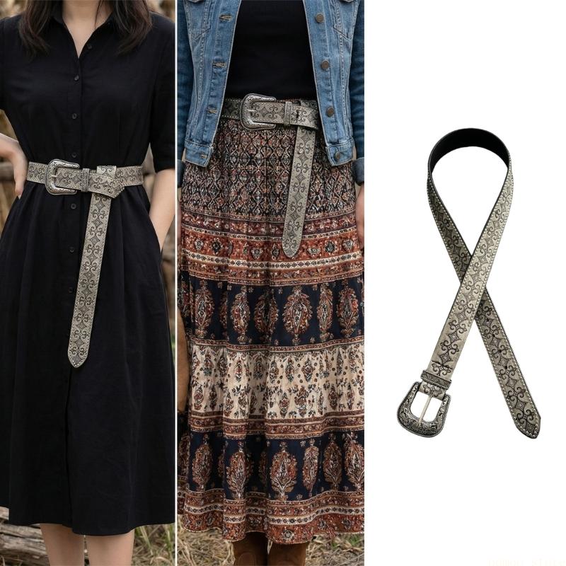 31BF Klassischer Retro-Gürtel  – Women Formal Wear Western Bewertung und Preis