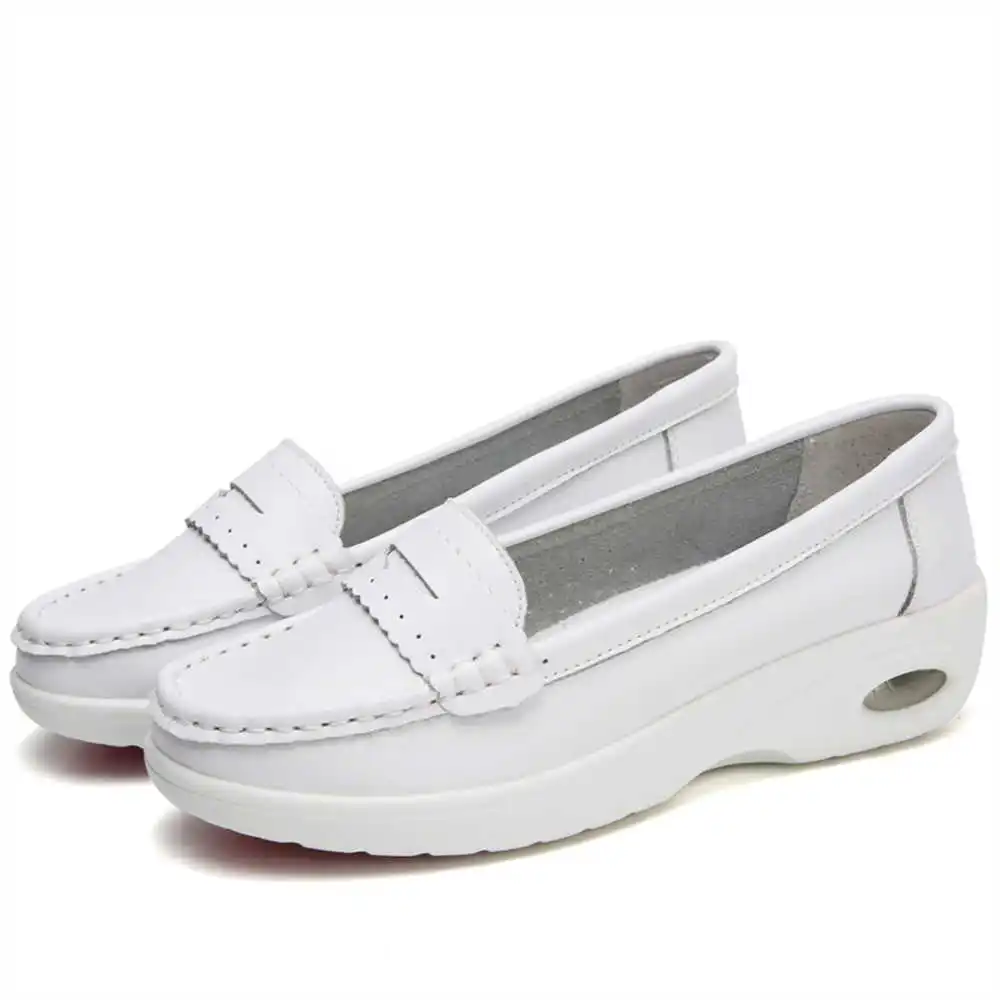 Dicke Sohle, Slip-on-weiße Tur – Women'S Formal Wear Canada Bewertung und Preis