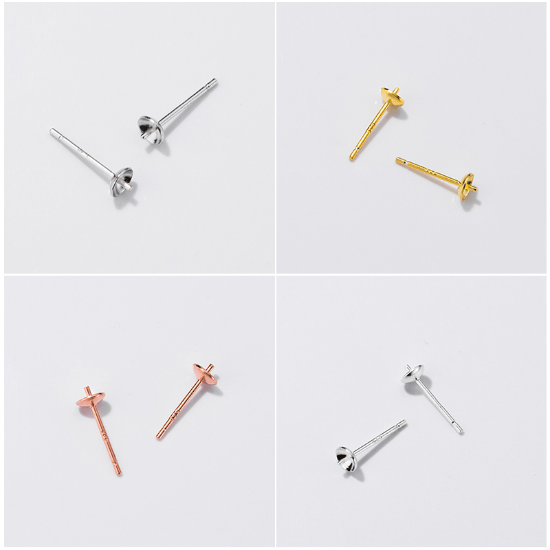 S925 Sterling Silber Ohrringe  – Pearl Earring Stud Bewertung und Preis