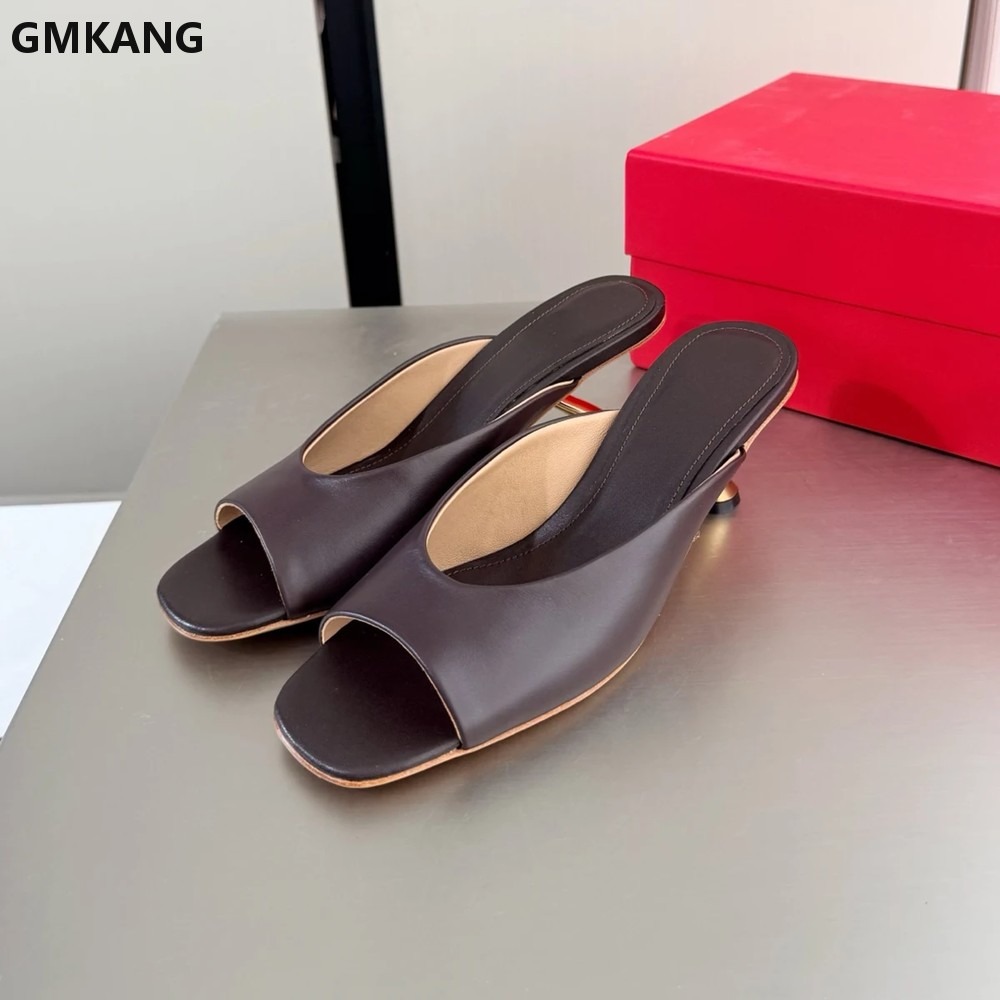 Damen-Slip-On-Mule-Sandalen mi – Kitten Heel Women Bewertung und Preis