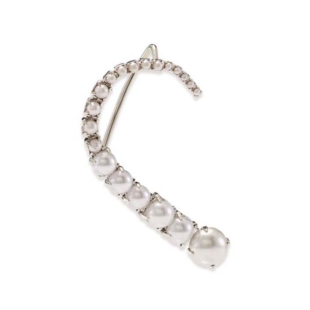 Stone fans Perle Ohr clips ohn – Pearl Earring Stud Bewertung und Preis