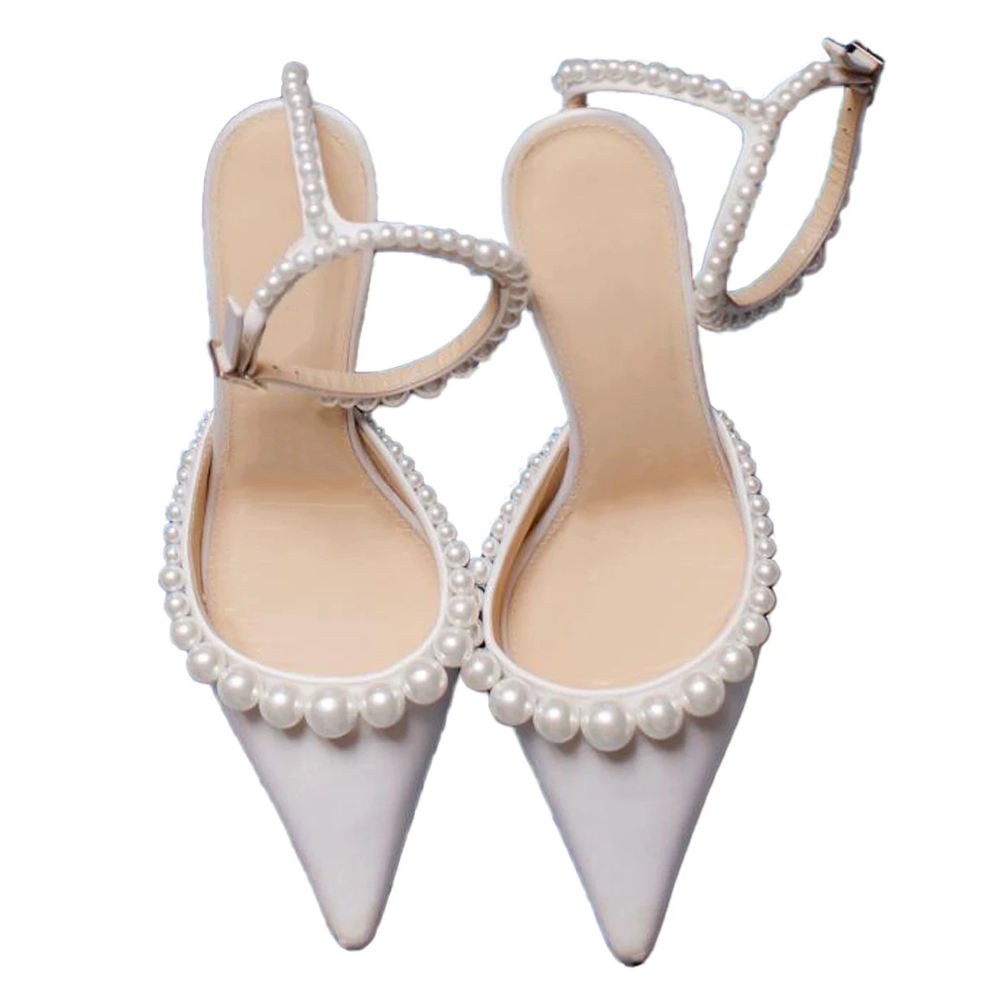 Damen Weiße Leder Spitze Kitte – Kitten Heel Women Bewertung und Preis