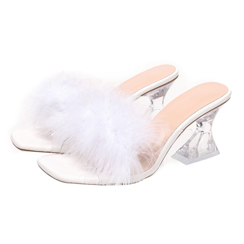 2025 neue Elegante Sexy Feder  – Kitten Heel Women Bewertung und Preis
