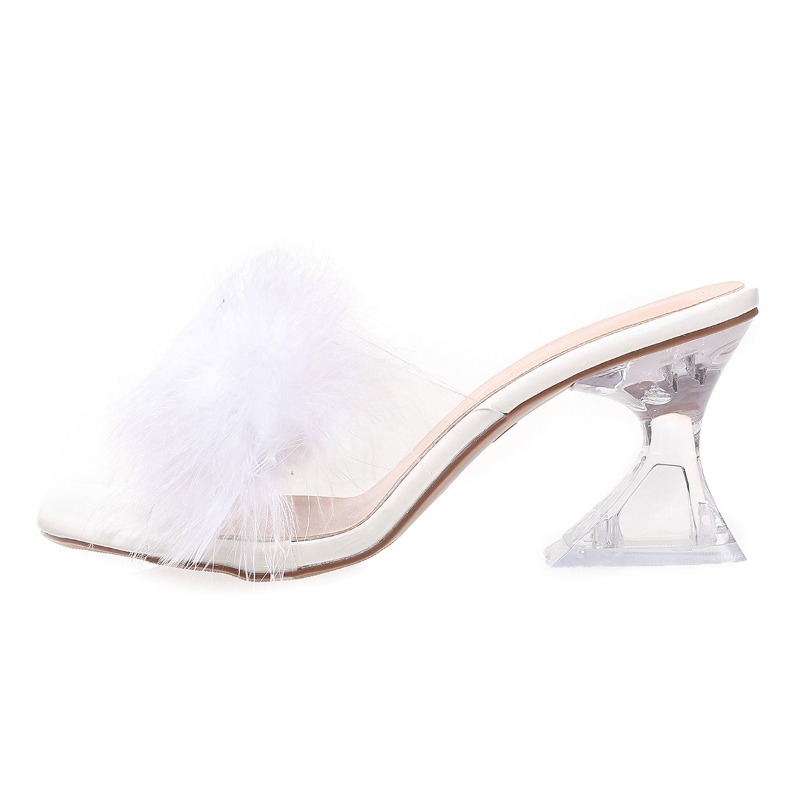 2025 neue Elegante Sexy Feder  – Kitten Heel Women Bewertung und Preis