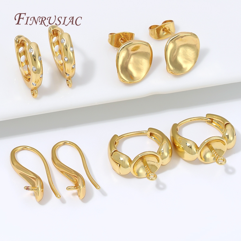 18K vergoldeter Wassertropfen- – Pearl Earring Stud Bewertung und Preis