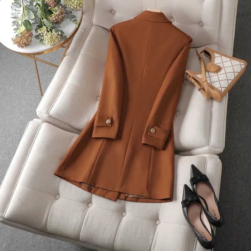 Herbst Winter Jacke Frauen Lan – Women Formal Wear Blazers Bewertung und Preis