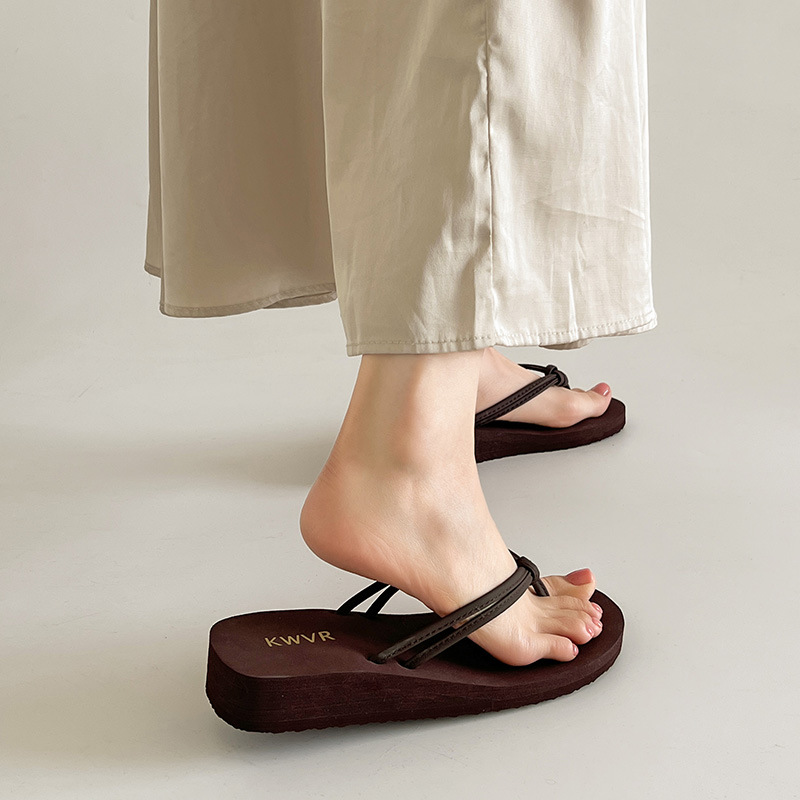 Damen Braune Flip-Flops Sommer – Kitten Heel Women Bewertung und Preis