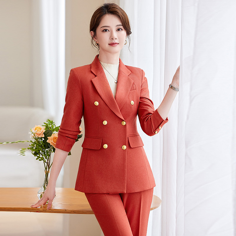 Marineblaues Anzugset für Dame – Women Formal Wear Blazers Bewertung und Preis