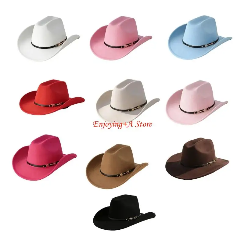 PXPB Cowboyhut mit Rollrand fü – Women Formal Wear Western Bewertung und Preis