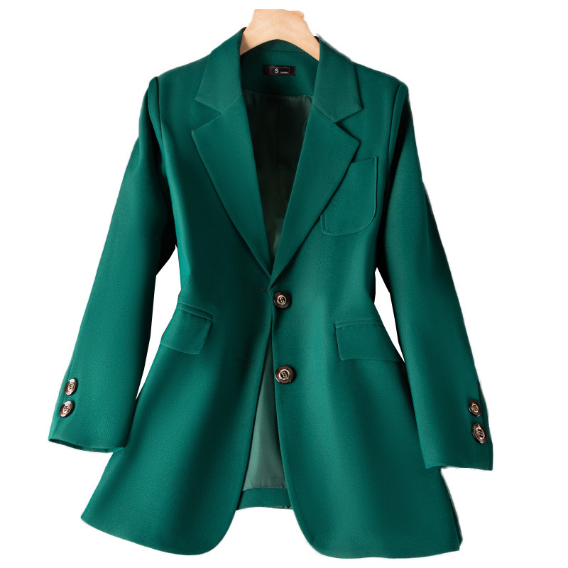 Blau Schwarz Grün Frauen Forma – Women Formal Wear Blazers Bewertung und Preis